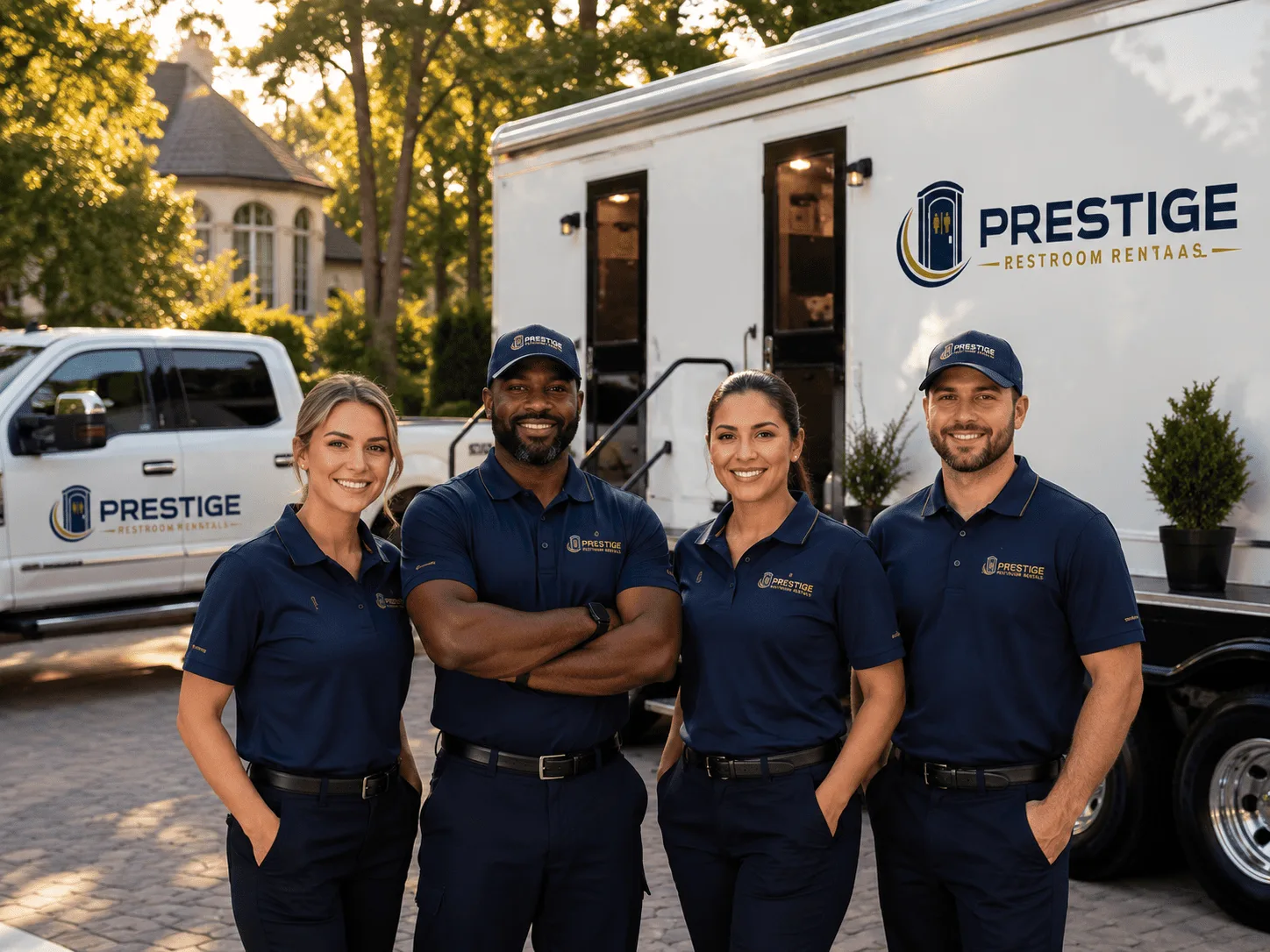 Trusted Luxury Portable Restrooms company in Goff, KS
